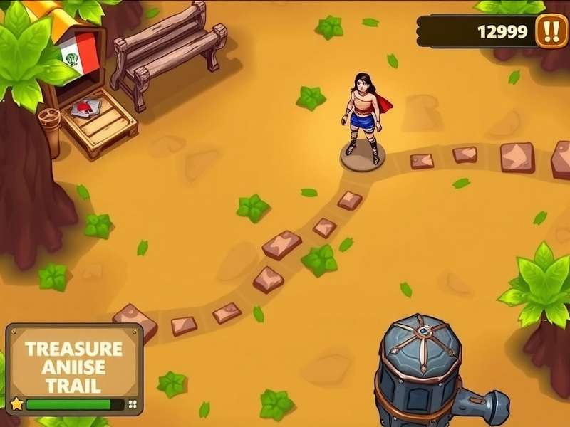 Treasure Anise Trail Gameplay Screenshot